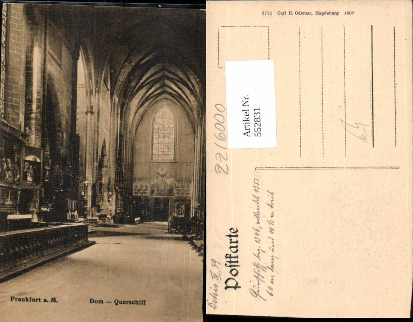 552831,Frankfurt am Main Dom