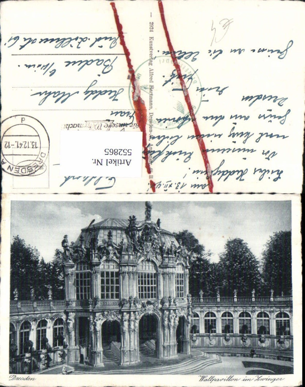 552865,Dresden Wallpavillon Zwinger