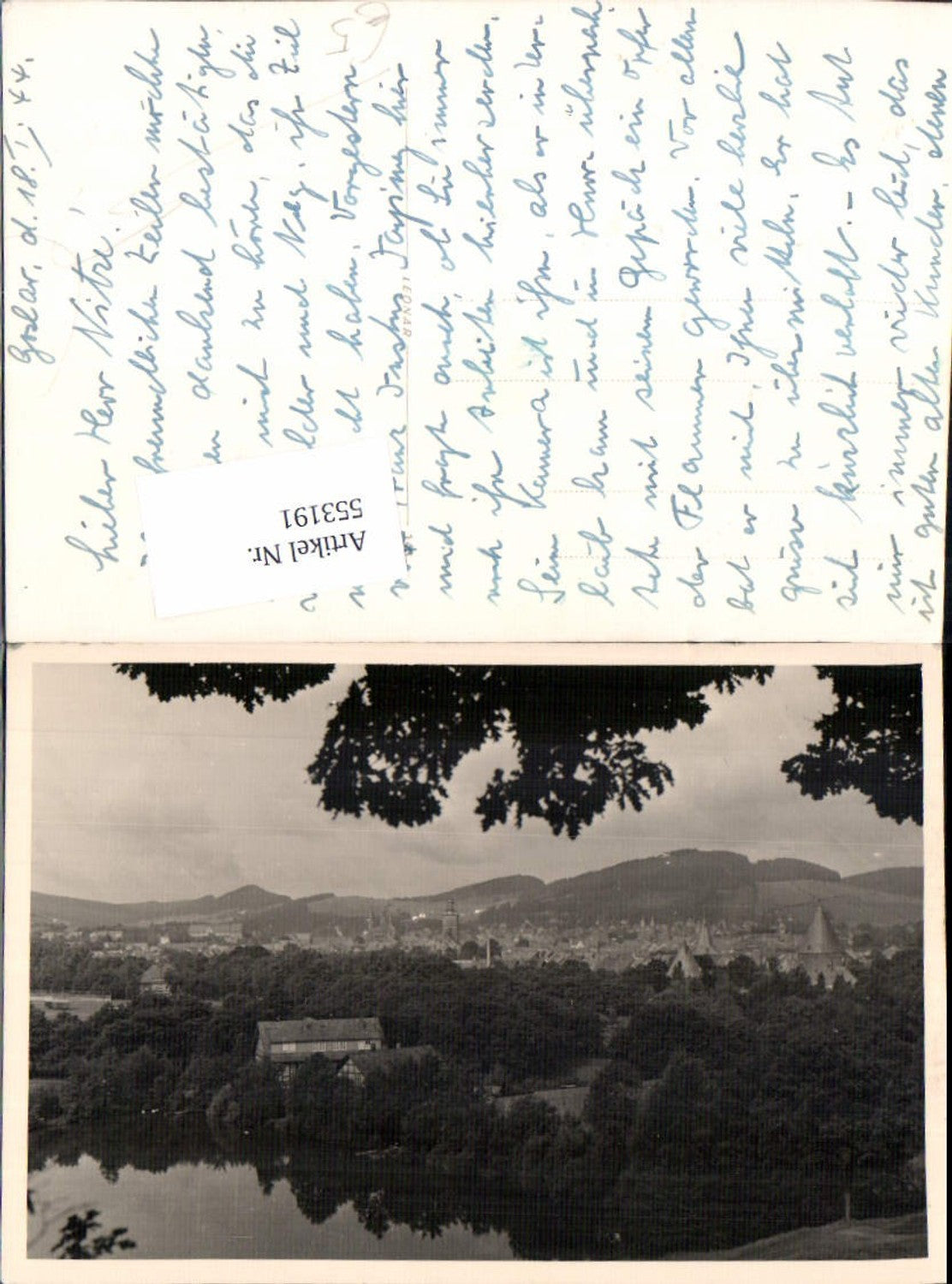 553191,seltene Foto-AK Goslar