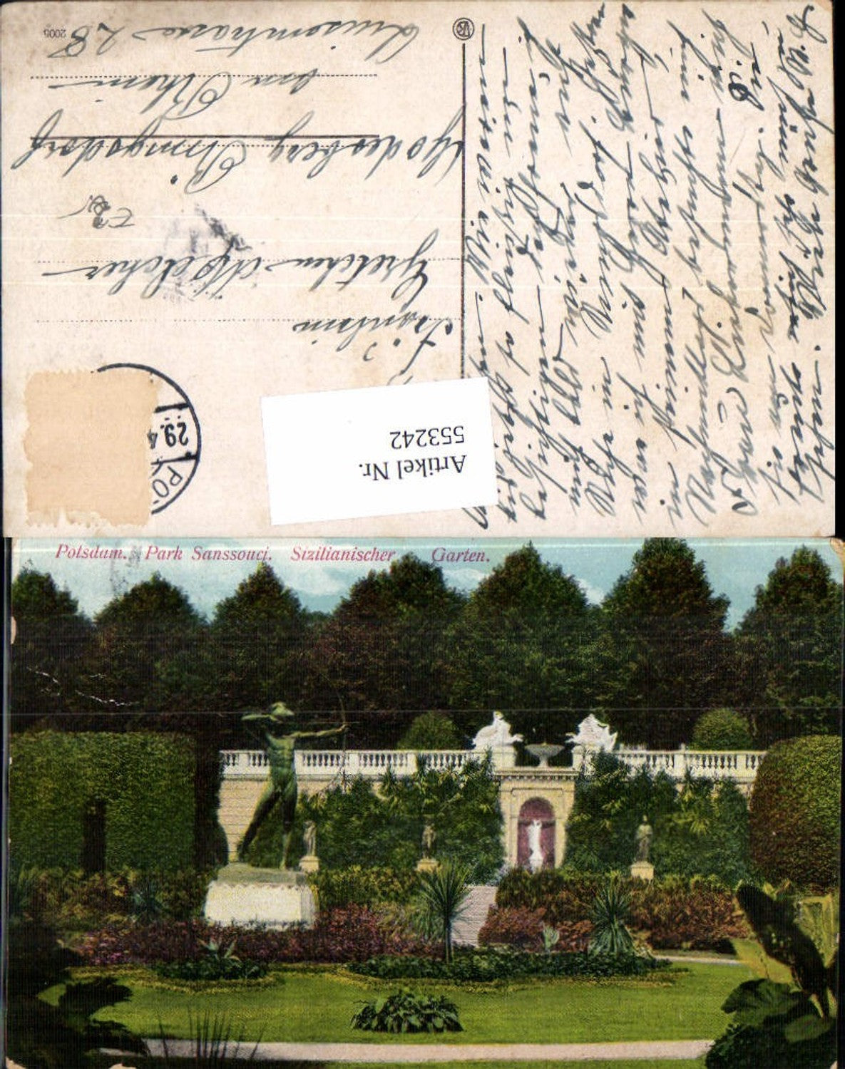 553242, Potsdam Sanssouci Sicilian Garden