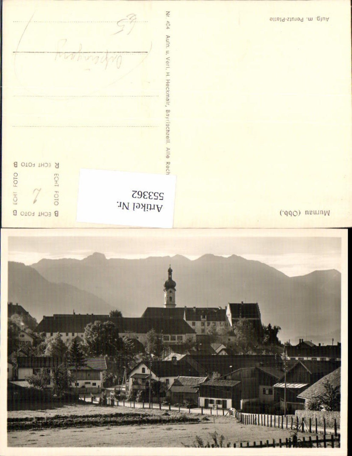 553362,Murnau Teilansicht im Ort