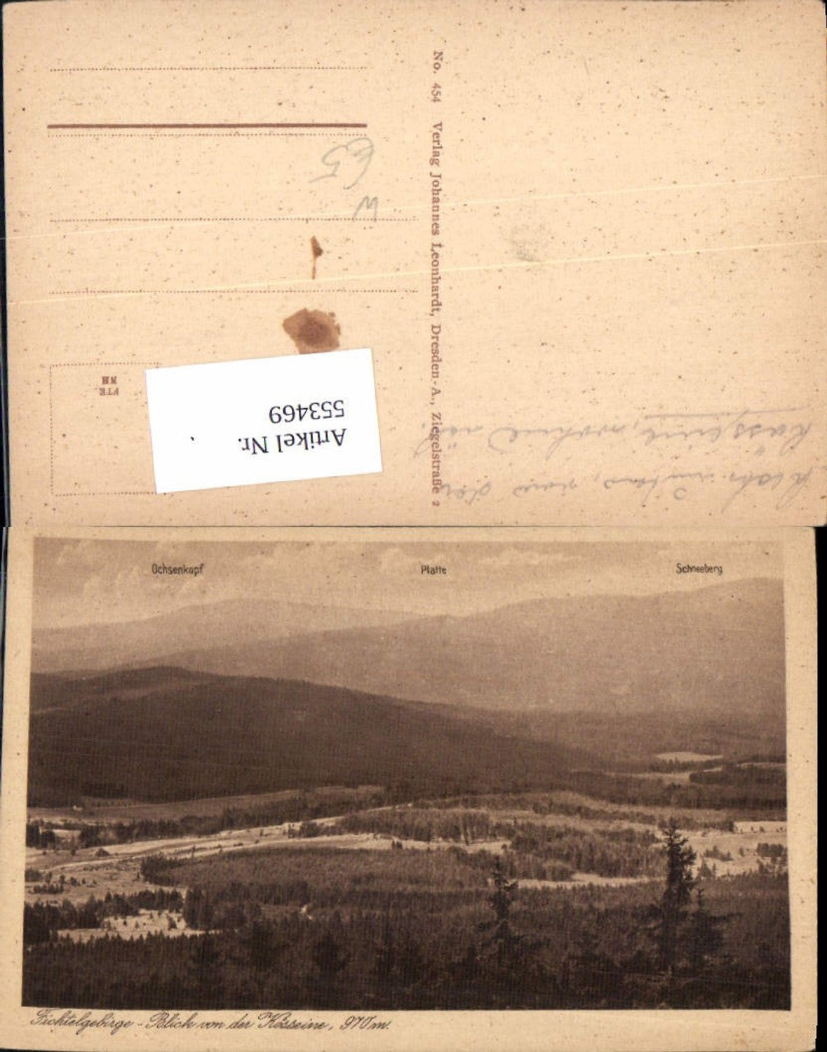 553469,Fichtelgebirge Kösseine Wunsiedel