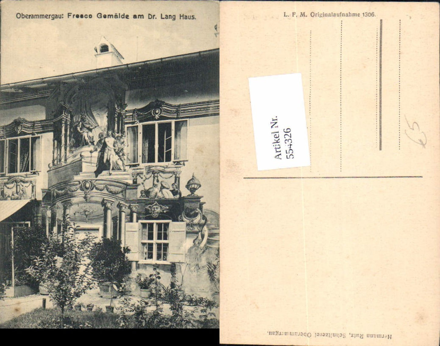 554326,Oberammergau Dr. Lang Hans Haus