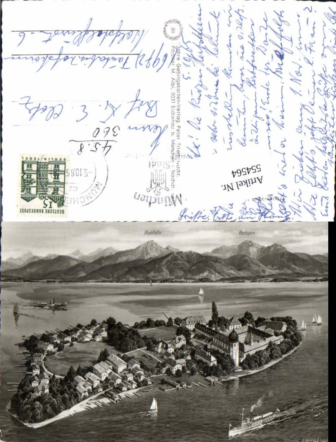 554564,F. Bernhard Fraueninsel Frauen Insel Chiemsee