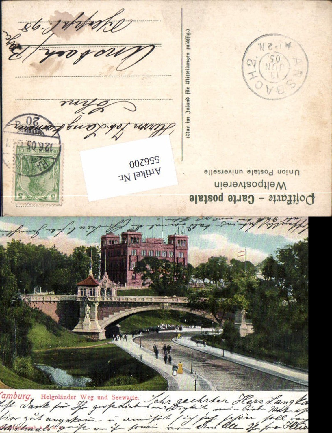 556200,Hamburg Mitte Helgoländer Weg Seewarte Teilansicht