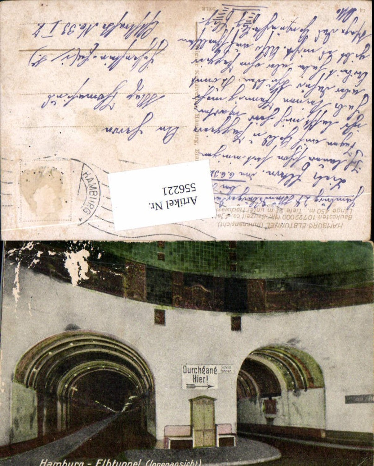 556221,Hamburg Elbtunnel Tunnel