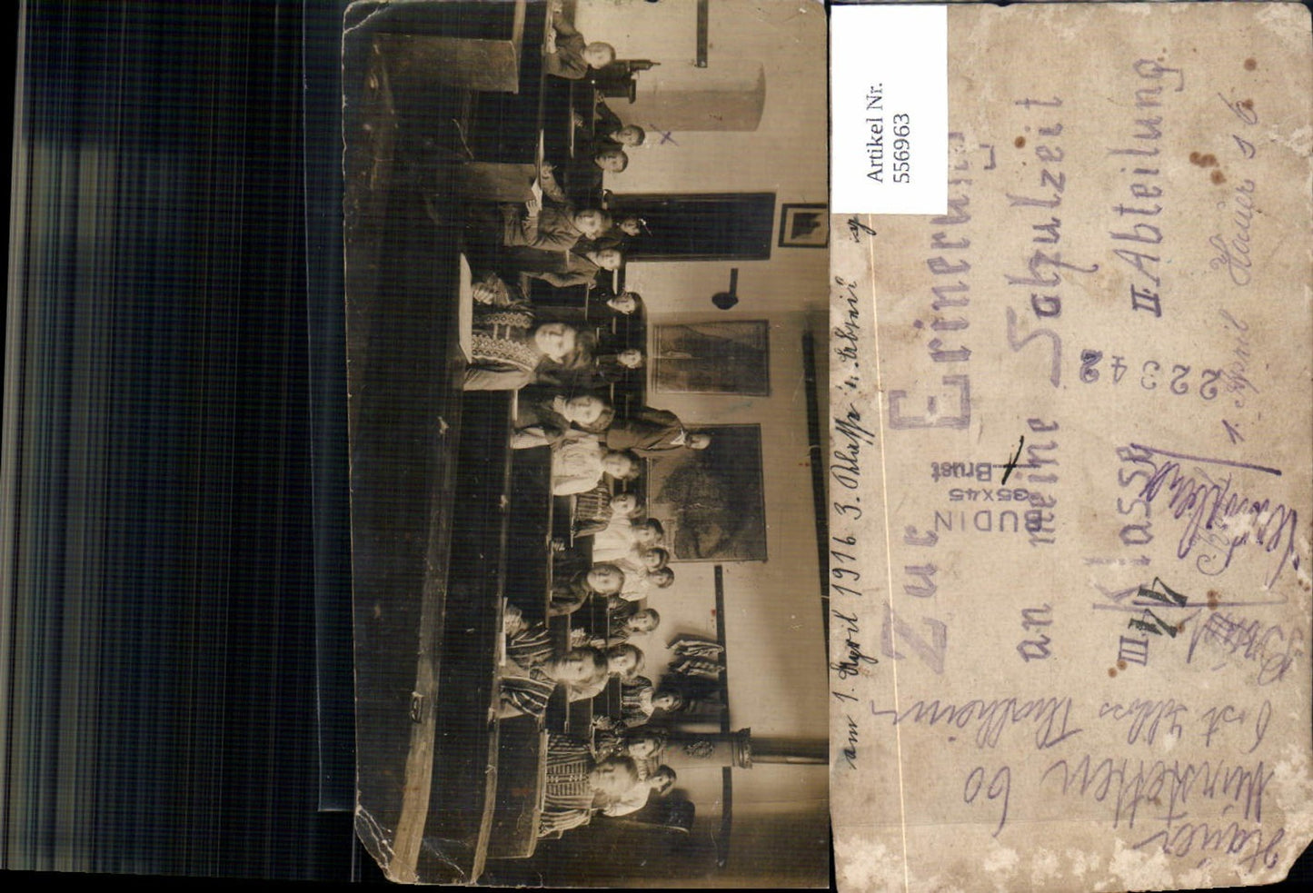 556963,Foto Schulklasse Murstetten Thalheim Kapelln an der Perschling Hauer Franz Weißenkirchen