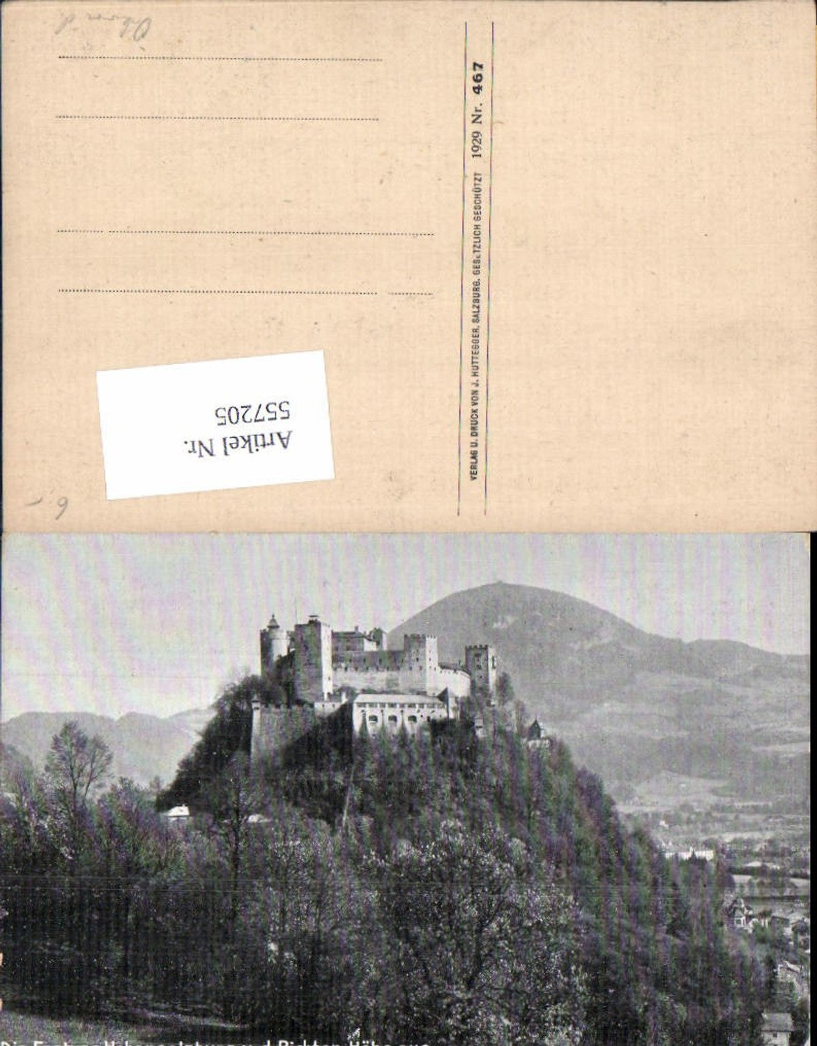 557205, Salzburg City Fortress Hohensalzburg Richter Heights