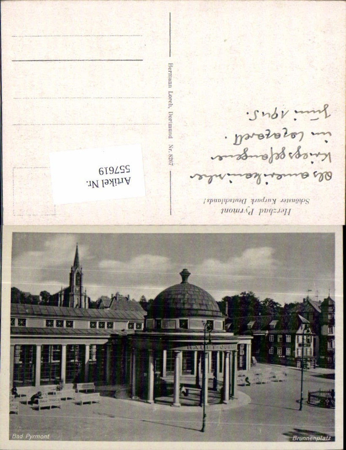557619,Bad Pyrmont Brunnenplatz