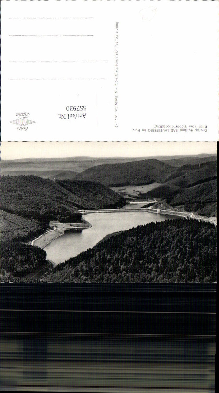 557930,Foto Ak Bad Lauterberg im Harz Blick v. Stöberhai-Jagdkopf