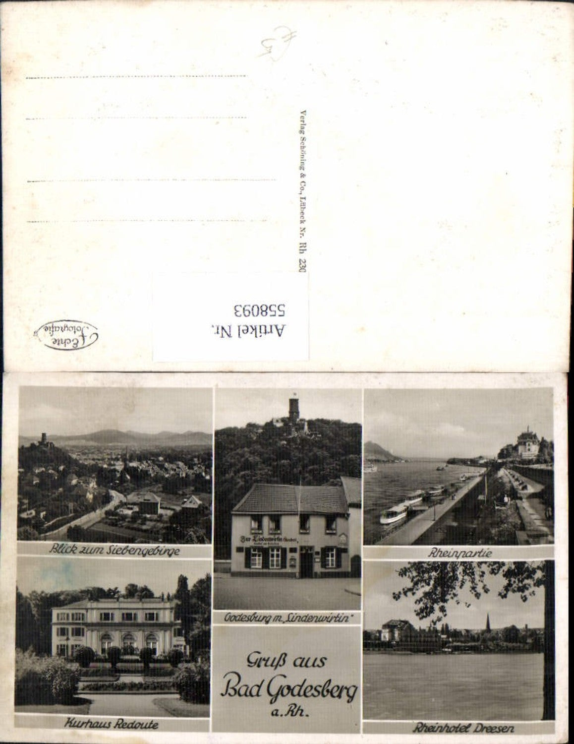 558093,Mehrbild Ak Bad Godesberg a. Rhein Kurhaus Redoute Rheinhotel Dreesen