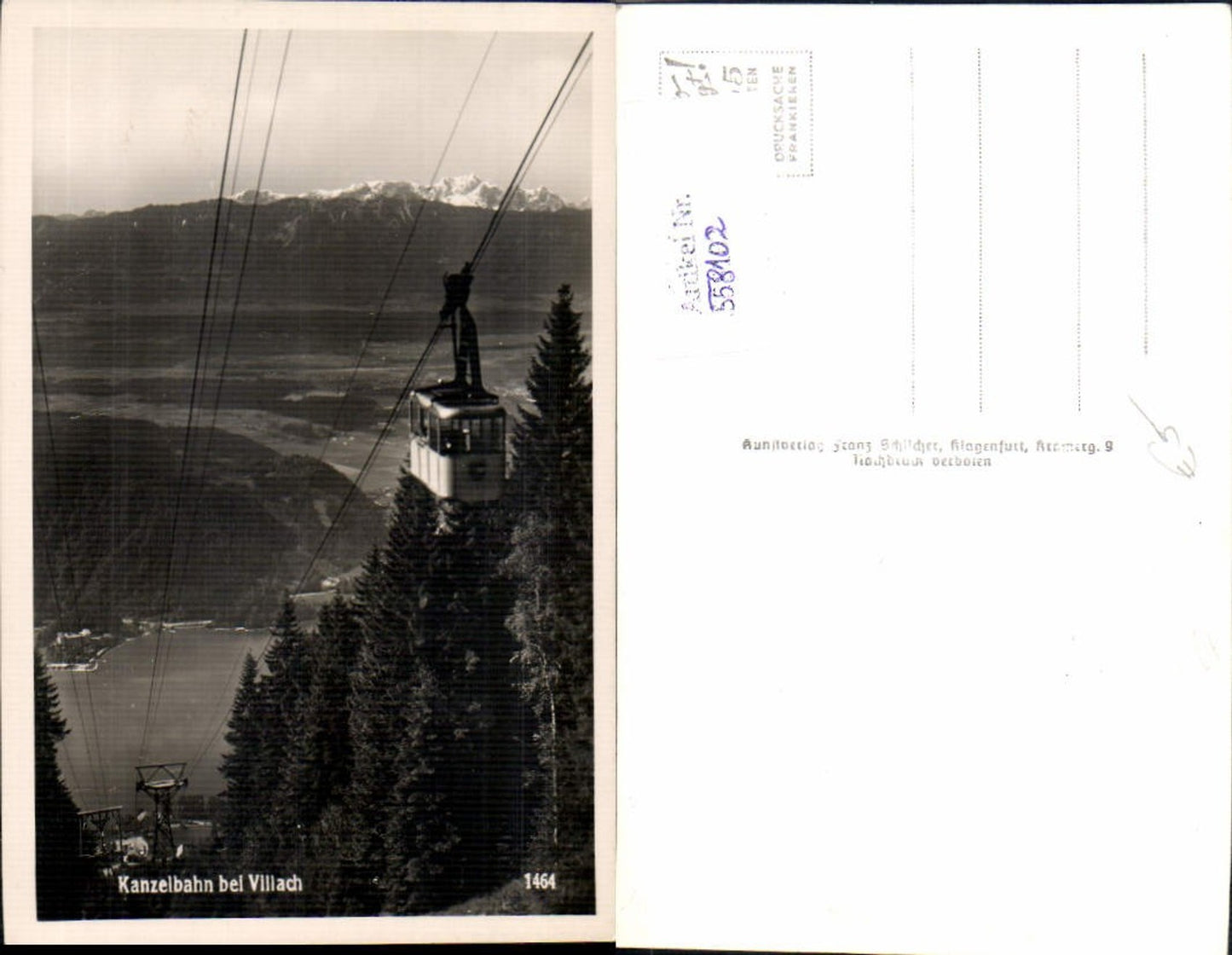 558102, Villach Kanzelbahn Gondola Cable Car