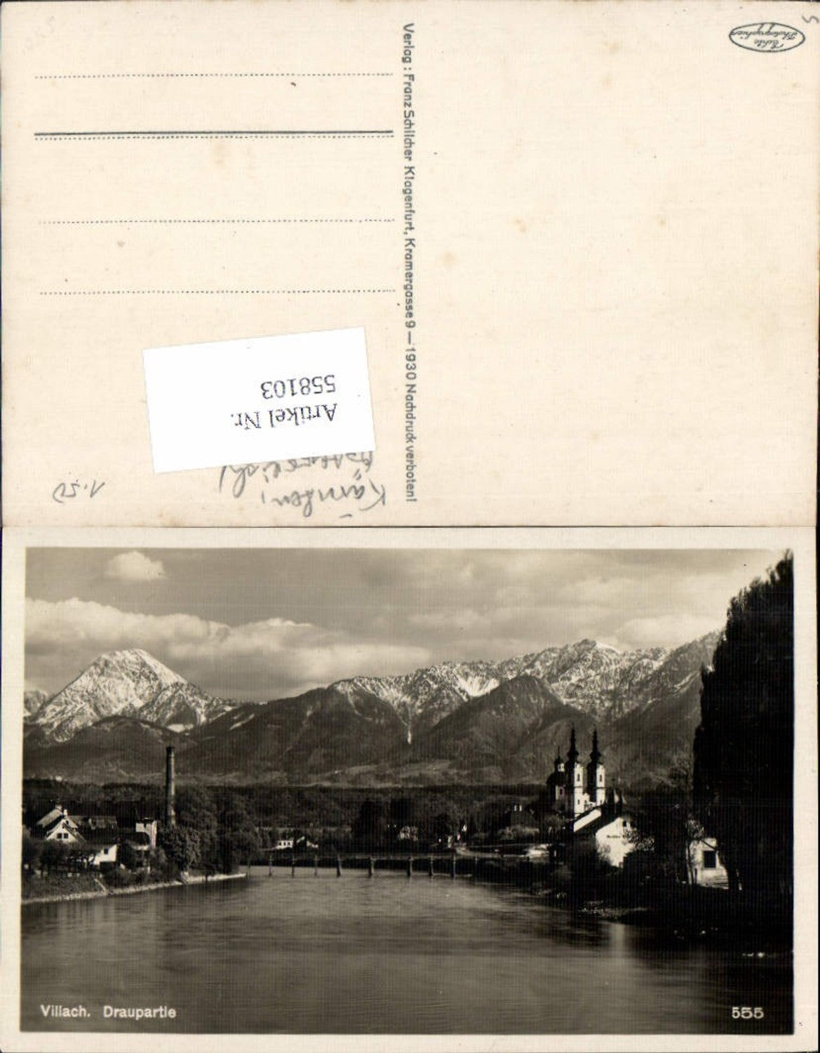558103,Villach Drau Draupartie