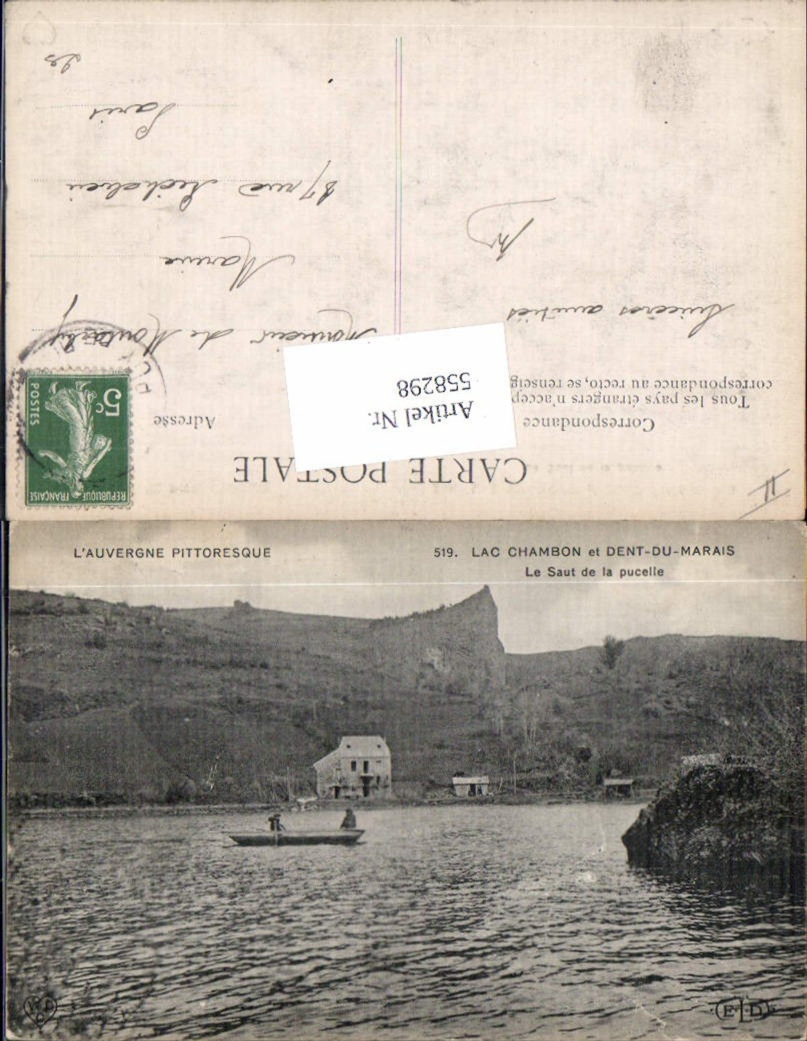 558298,Puy de Dome Chambon-sur-Lac Auvergne