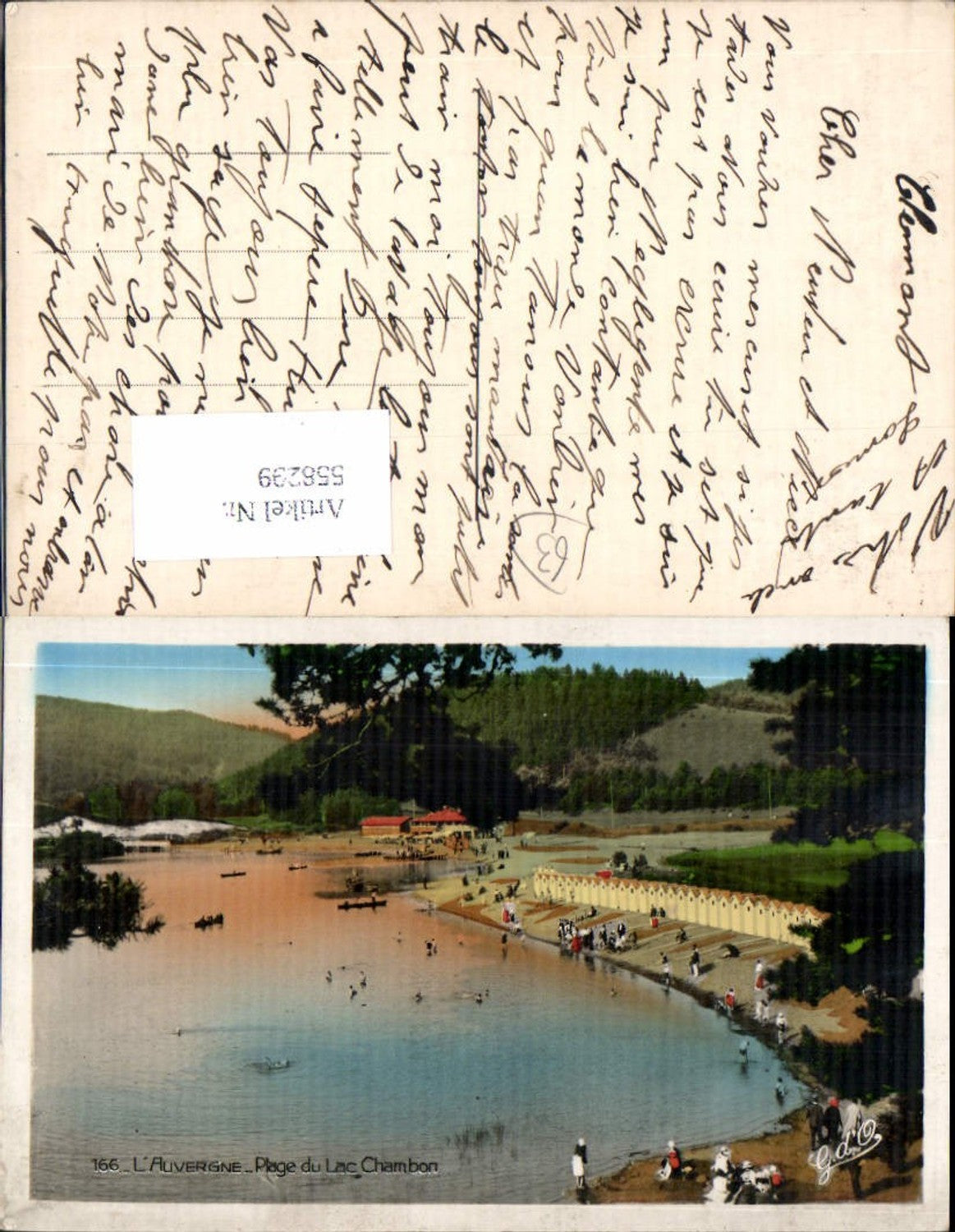558299,Puy de Dome Chambon-sur-Lac Auvergne