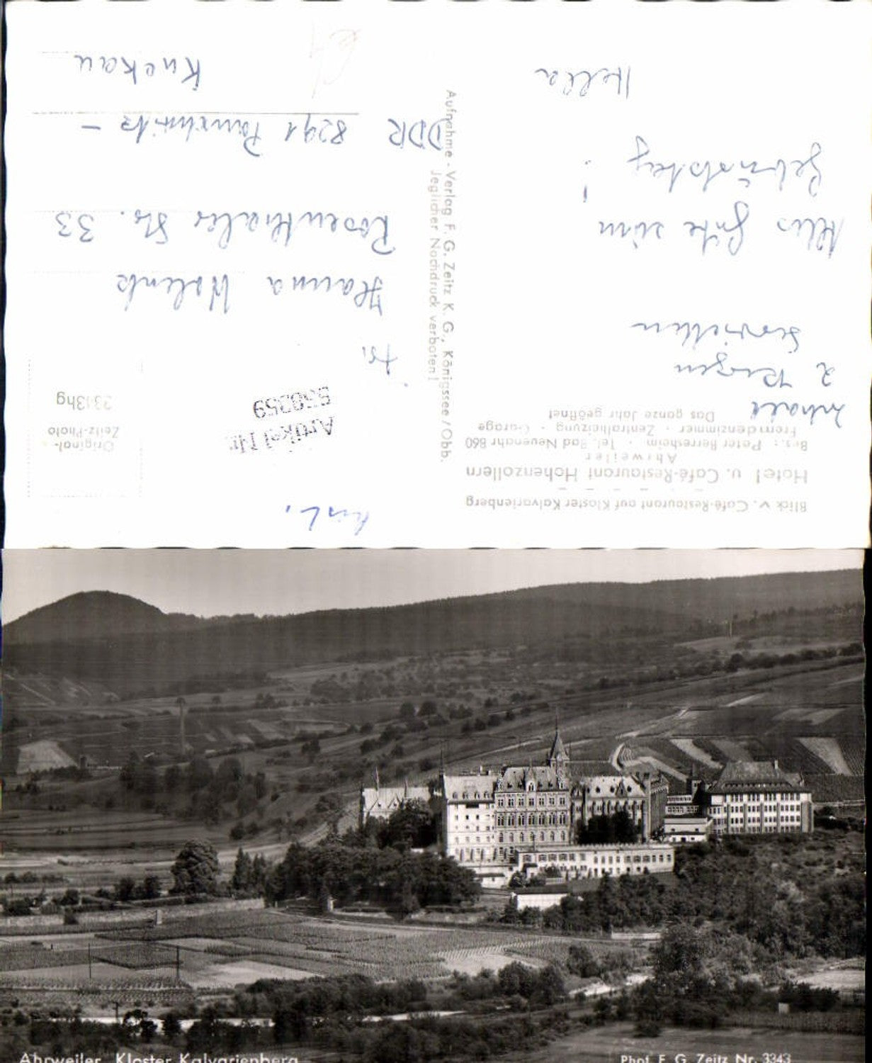 558359,Ahr Ahrtal Ahrweiler Kalvarienberg Kloster