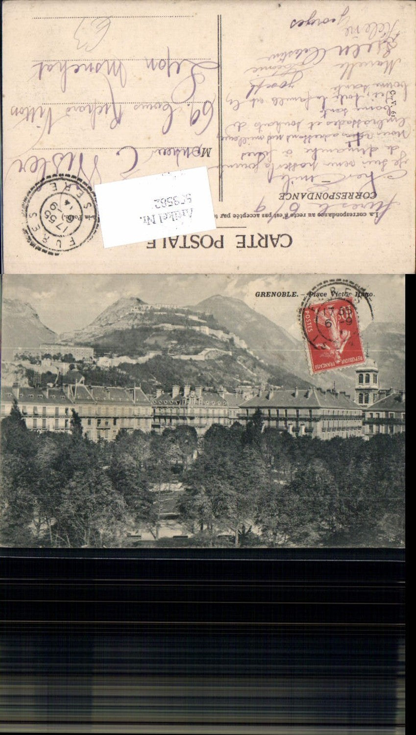 558582,France Grenoble Place Victor Hugo