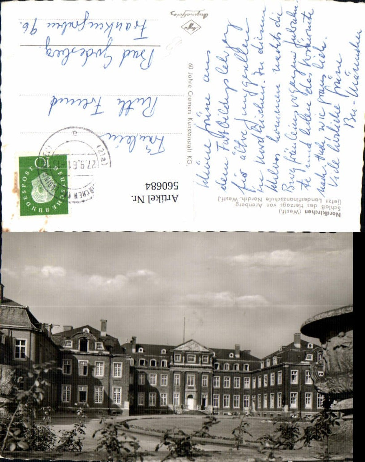 560684,Nordkirchen Westfalen Schloss d. Herzogs v. Arenberg