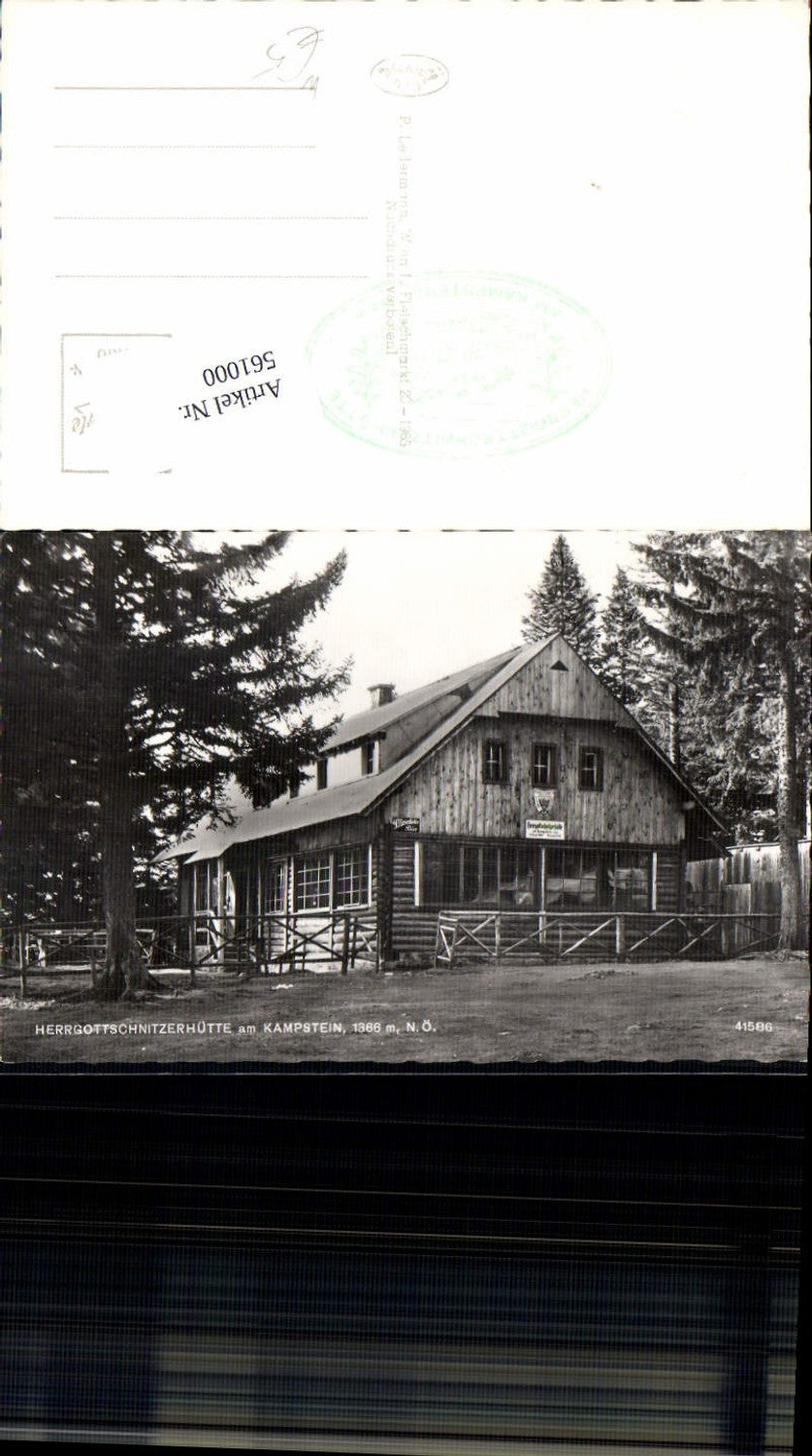 561000,Herrgottschnitzerhütte am Kampstein St. Corona am Wechsel