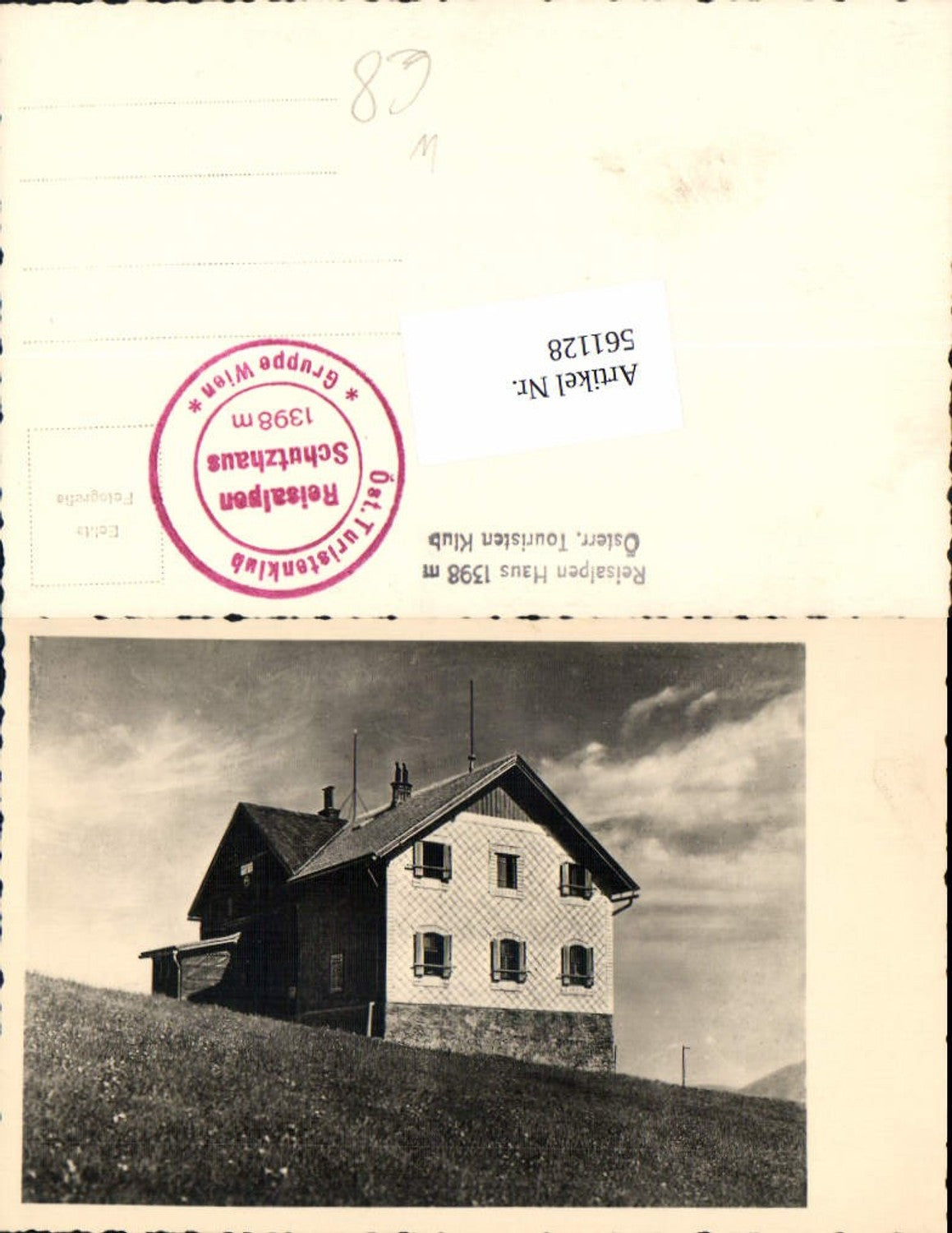 561128,Reisalpen Haus bei Lilienfeld Hohenberg