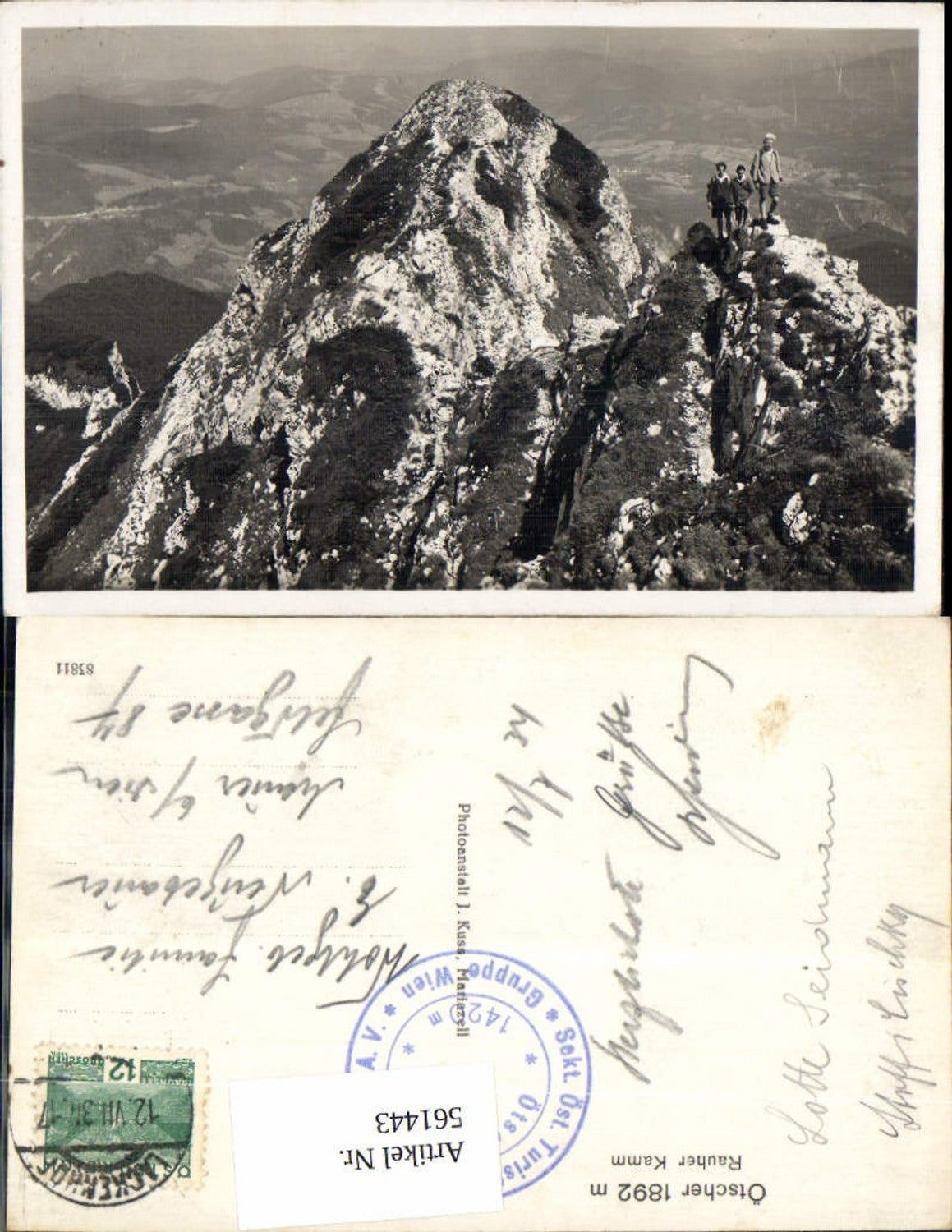 561443,Ötscher Rauher Kamm b. Lackenhof