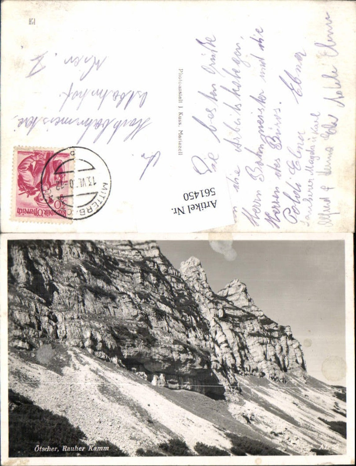 561450,Ötscher Rauher Kamm bei Lackenhof