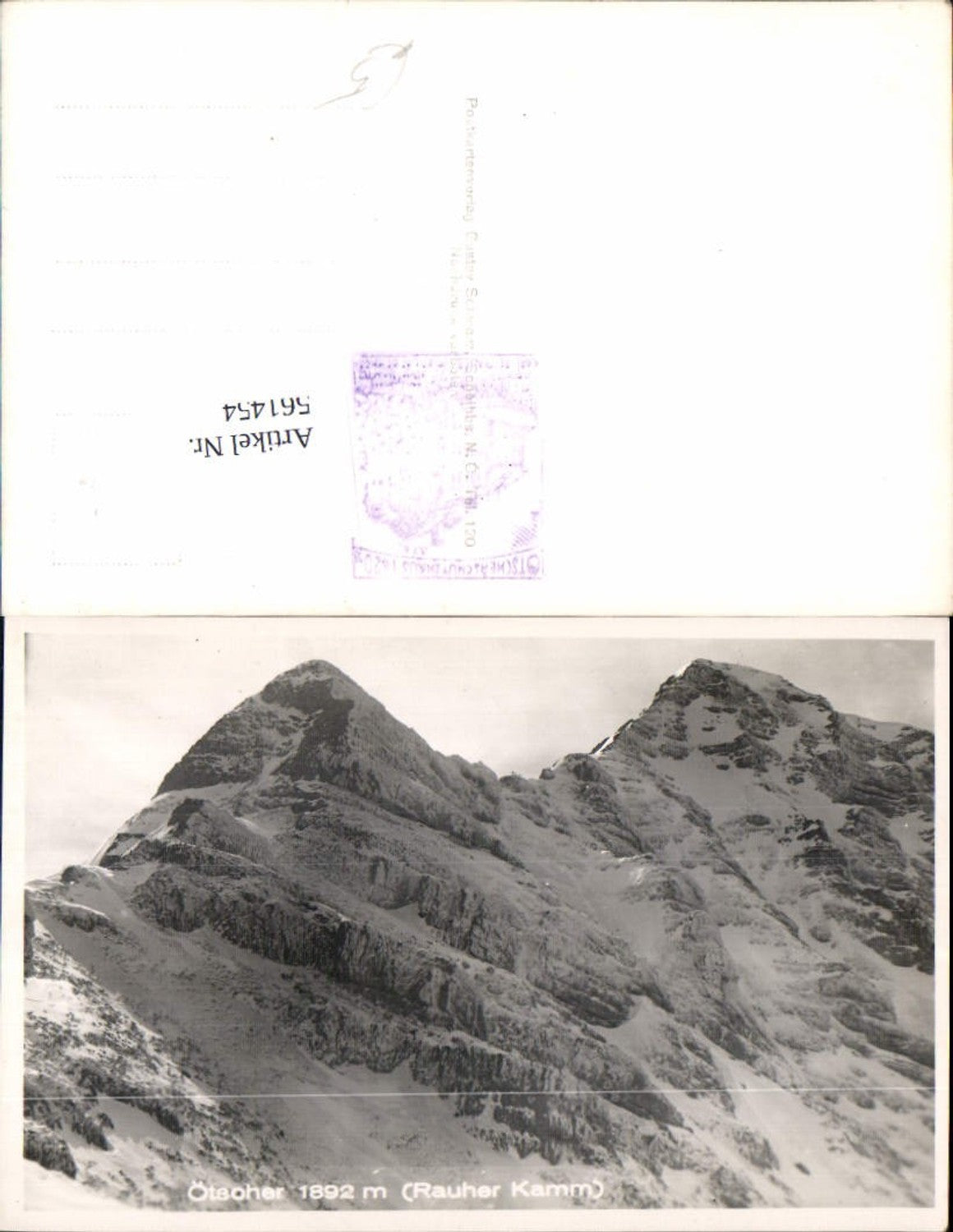 561454,Ötscher Rauher Kamm bei Lackenhof