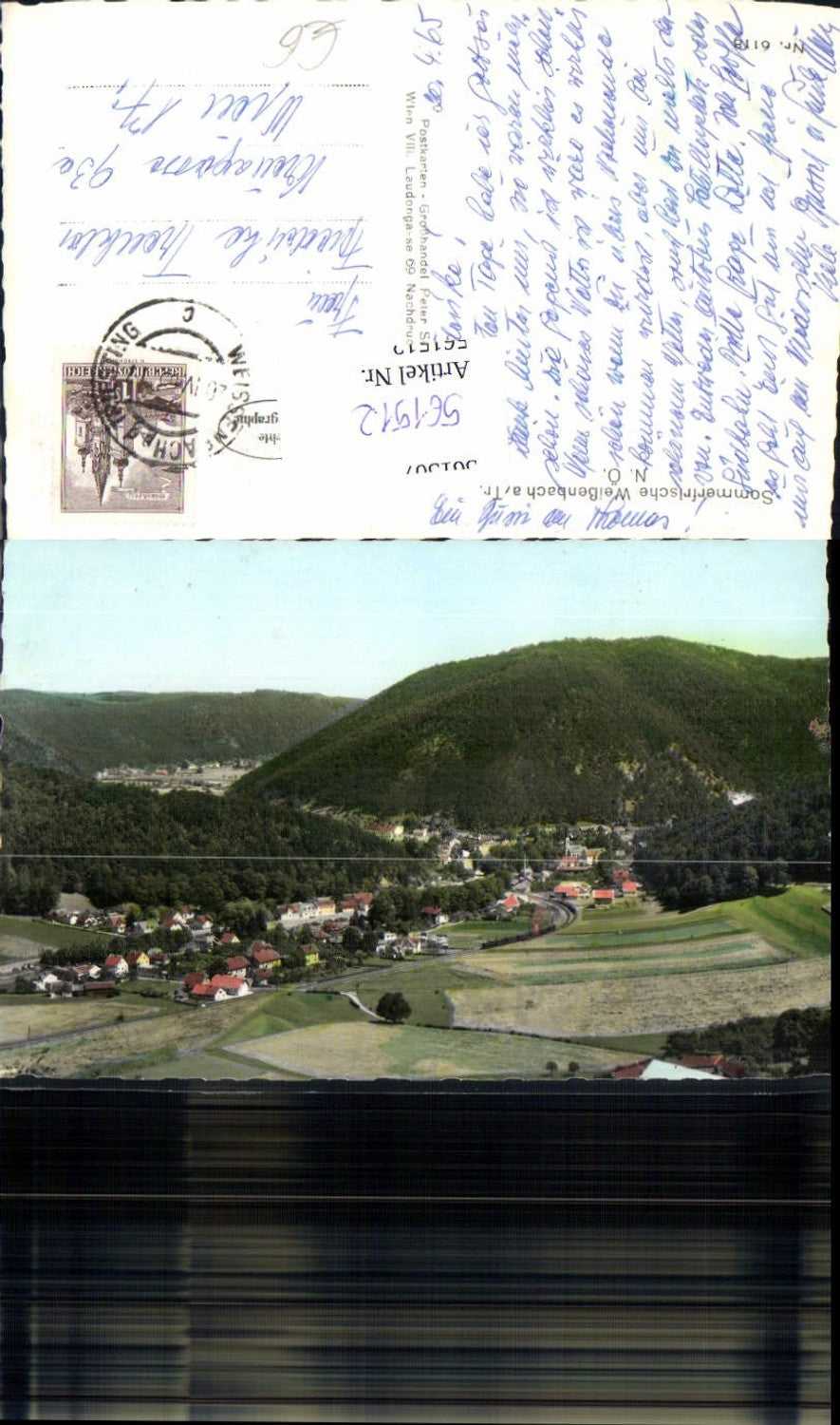 561512,Foto Ak Weissenbach a. d. Triesting Totale