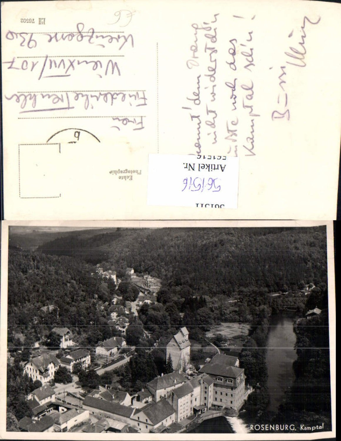 561516,Foto Ak Rosenburg Kamptal Rosenburg-Mold