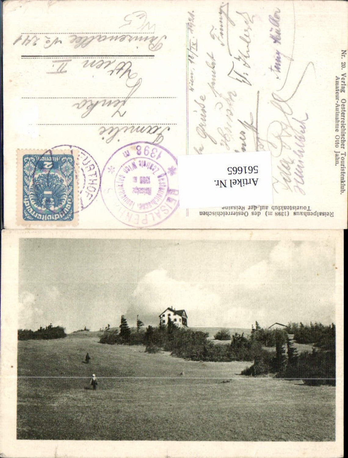 561665,Reisalpenhaus a. d. Reisalpe Ebenwald Kleinzell