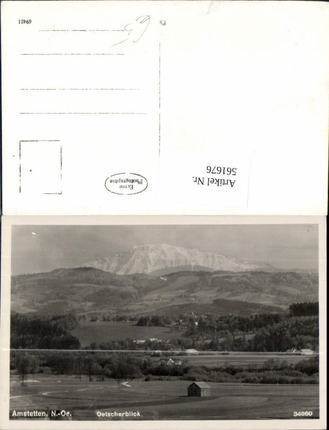 561676,Foto Ak Amstetten Ötscherblick