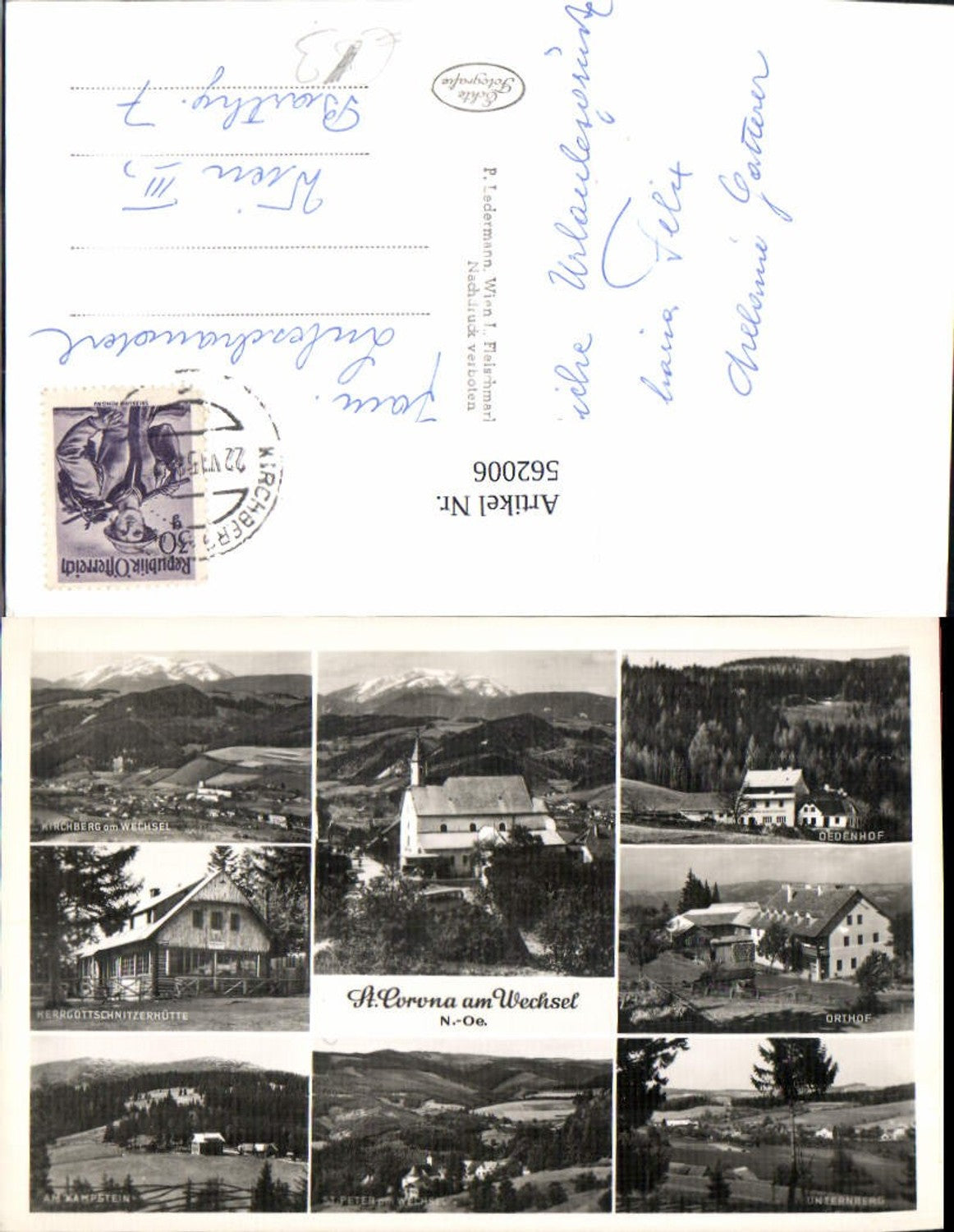 562006, St. Corona at the change Kampstein Unternberg Oedenhof Orthof Kirchberg