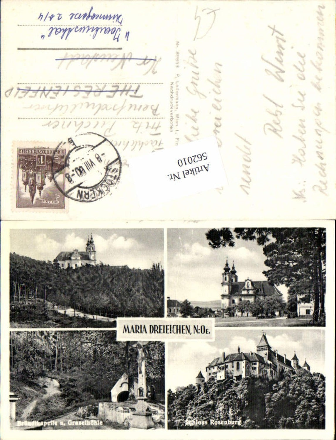 562010,Maria Dreieichen Rosenburg Horn Bründlkapelle