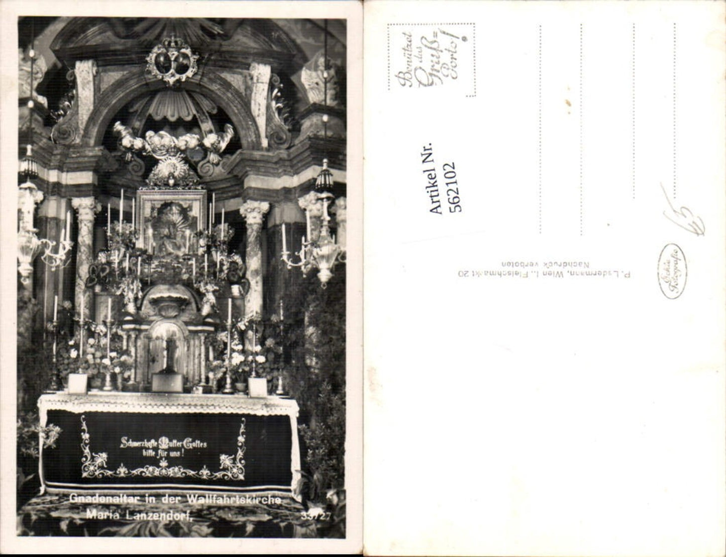 562102,Maria Lanzendorf Altar Kirche