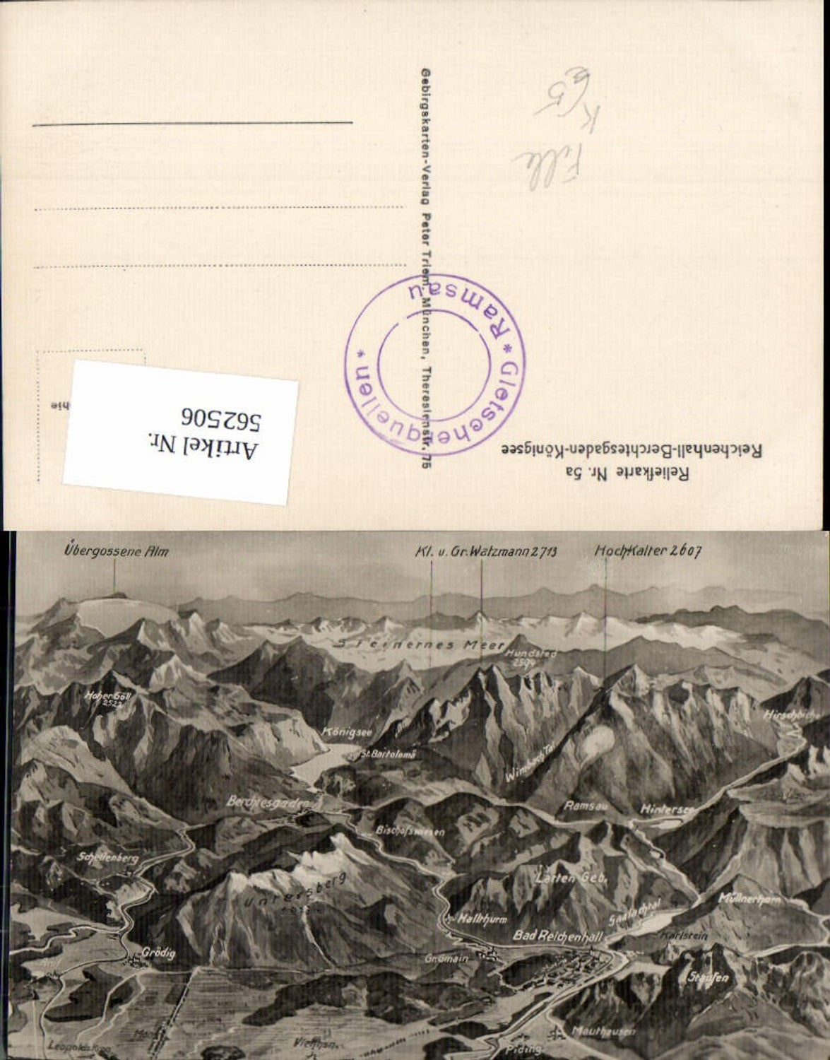 562506, Artist AK Eugen Felle Berchtesgaden Bird Show Piding Grödig Schellenberg Reichenhall