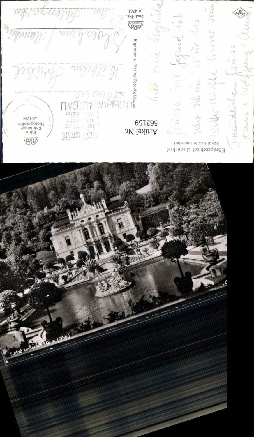 563159,Schloss Linderhof Ettal