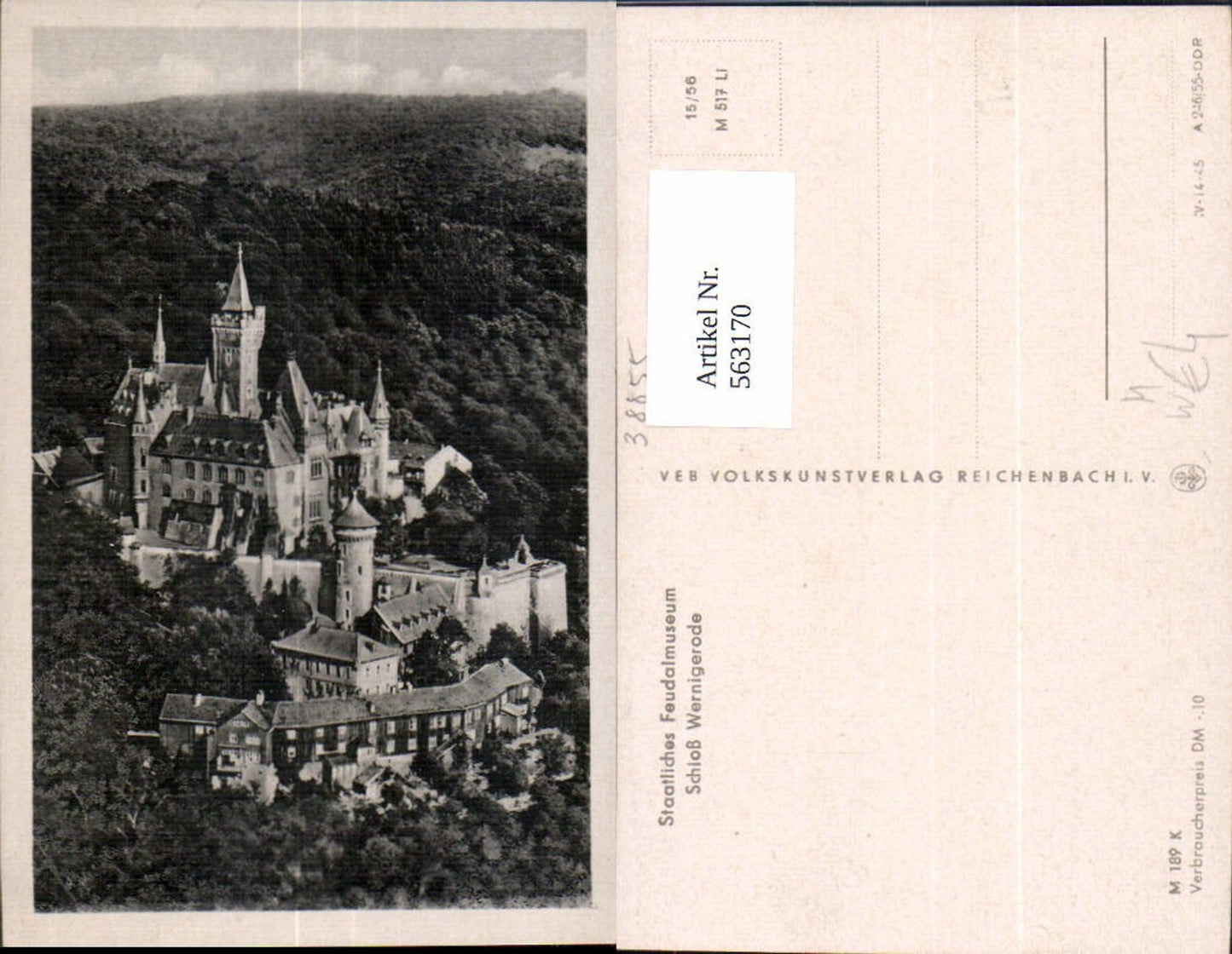 563170,Wernigerode Schloss Wernigerode