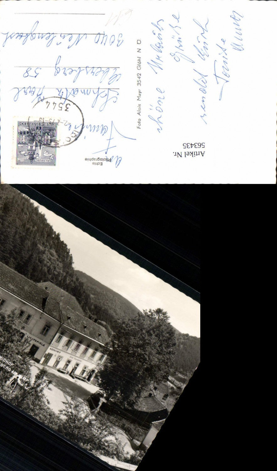 563435,Foto Ak Wegscheid Krumau am Kamp Idolsberg am Kamp Hotel Wegscheidhof