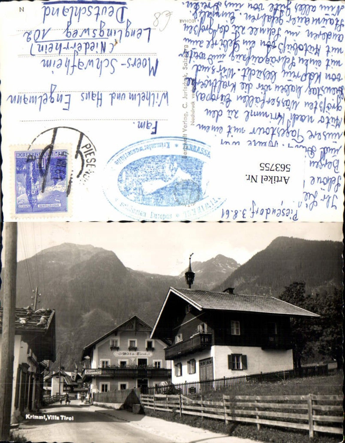 563755,Krimml Villa Tirol