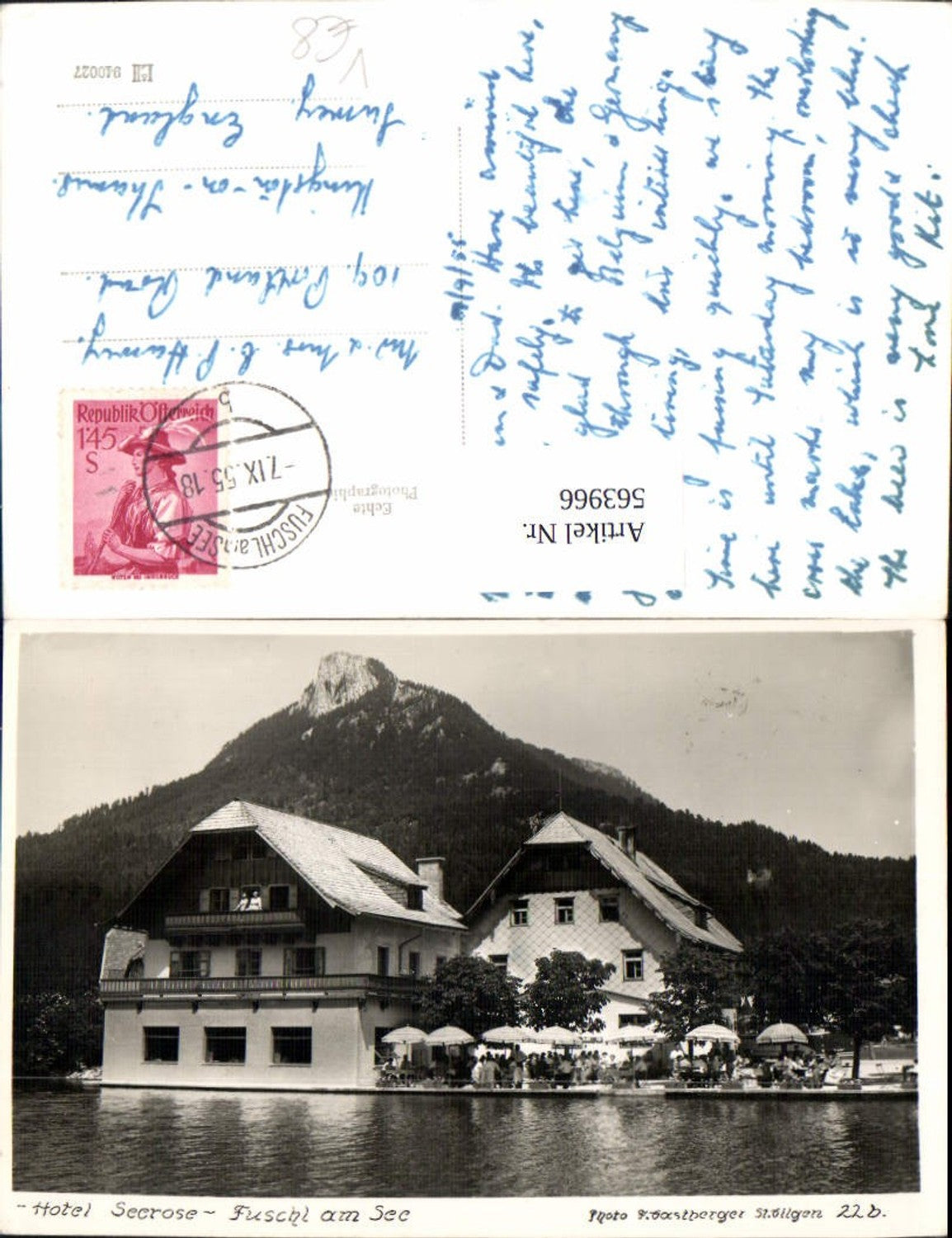 563966, Fuschl am See Hotel Seerose pub Gastberger 22b
