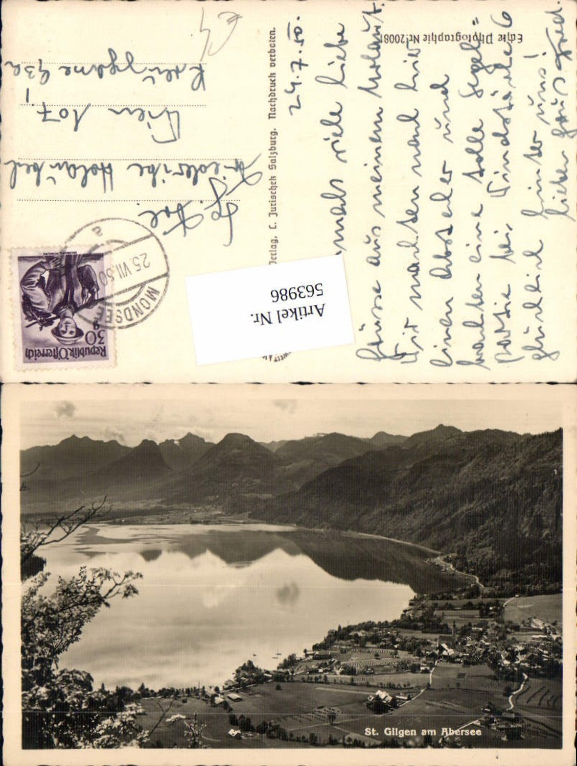 563986, great AK St. Gilgen am Abersee Total