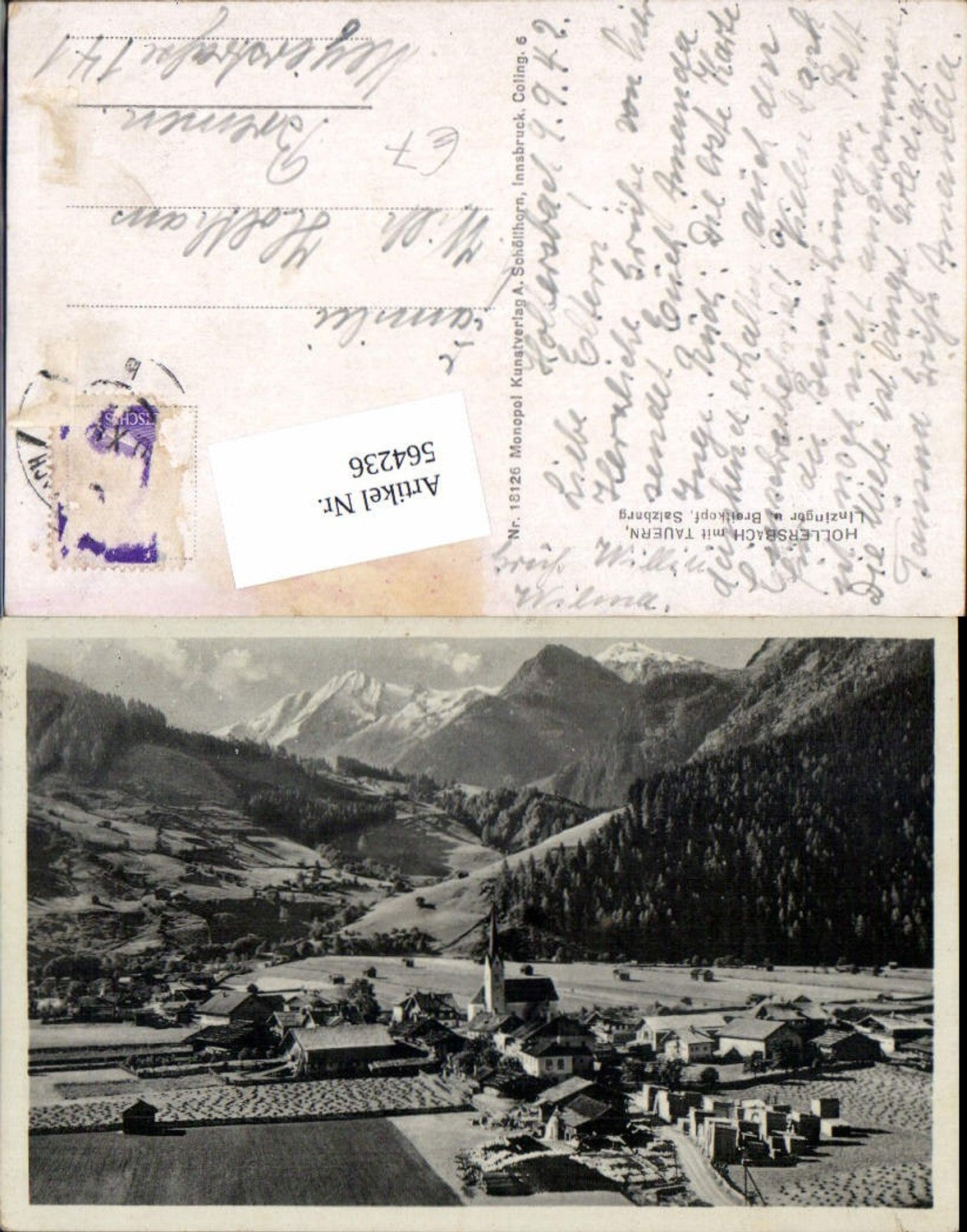 564236,Hollersbach i. Pinzgau m. Tauern