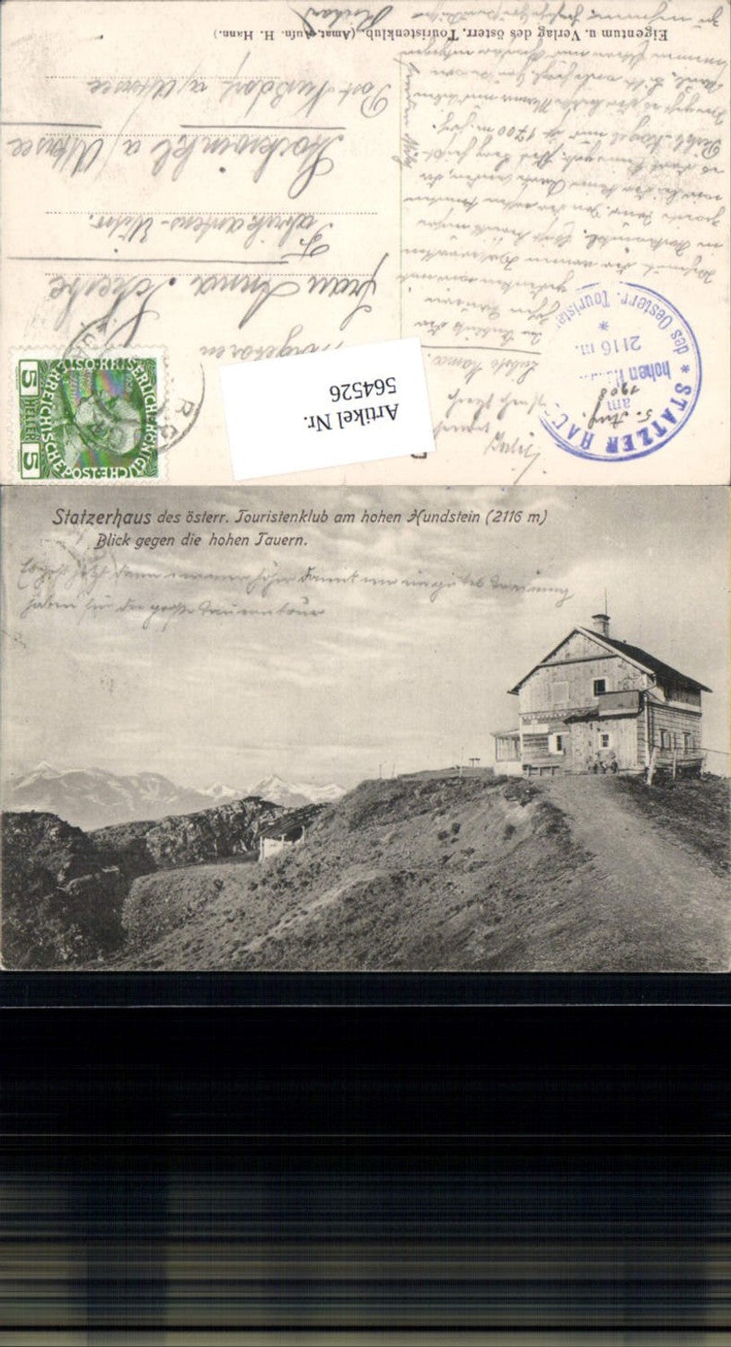 564526,Alm Saalfelden Statzerhaus am Hundstein