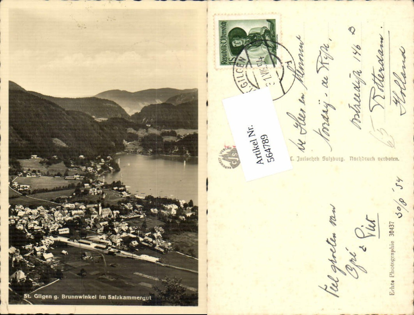 564789, St. Gilgen am Wolfgangsee Brunnwinkel