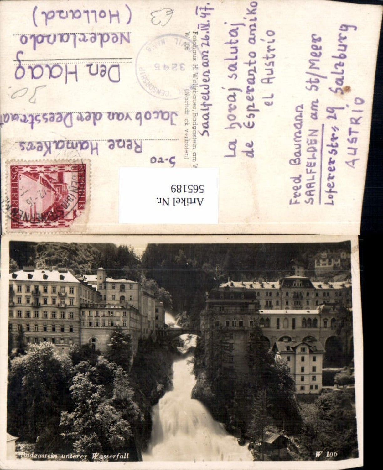 565189,Bad Gastein Unterer Wasserfall