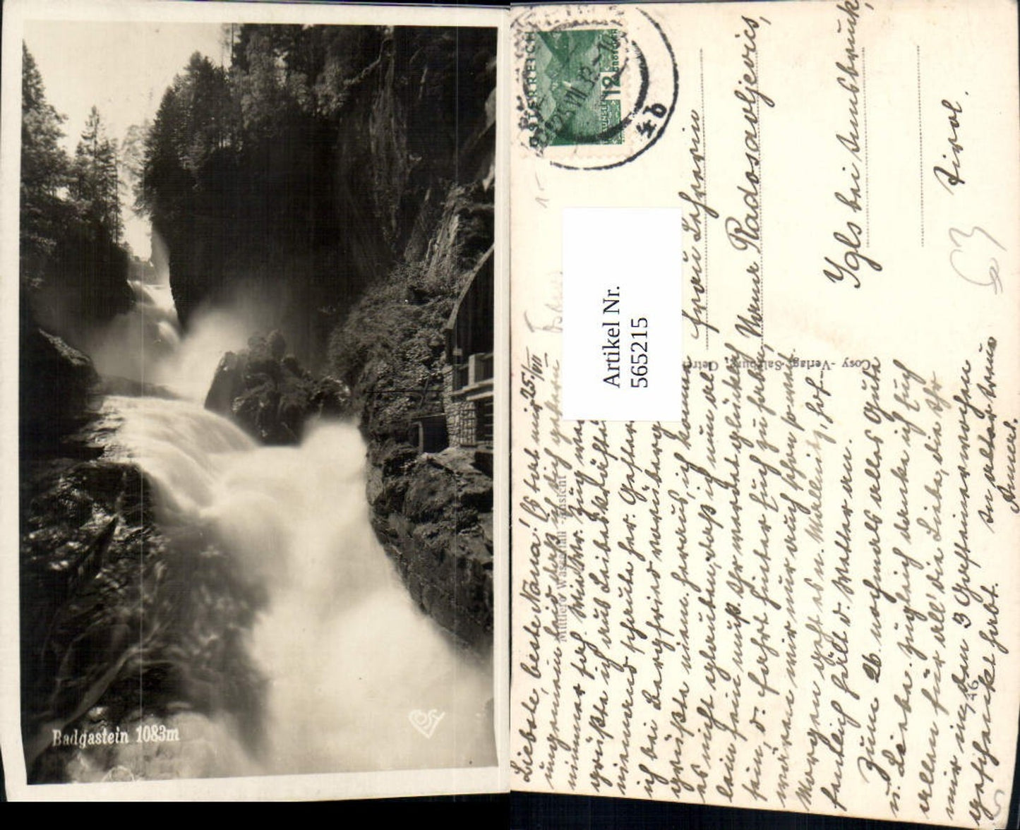 565215,Bad Gastein Mittlerer Wasserfall