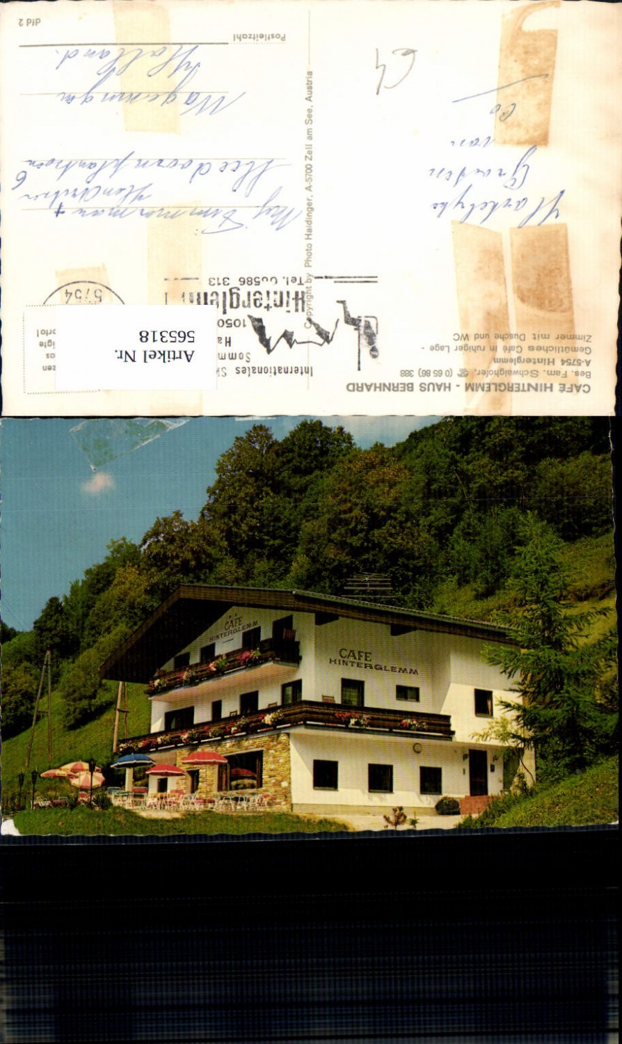 565318,Saalbach-Hinterglemm Cafe Hinterglemm Haus Bernhard