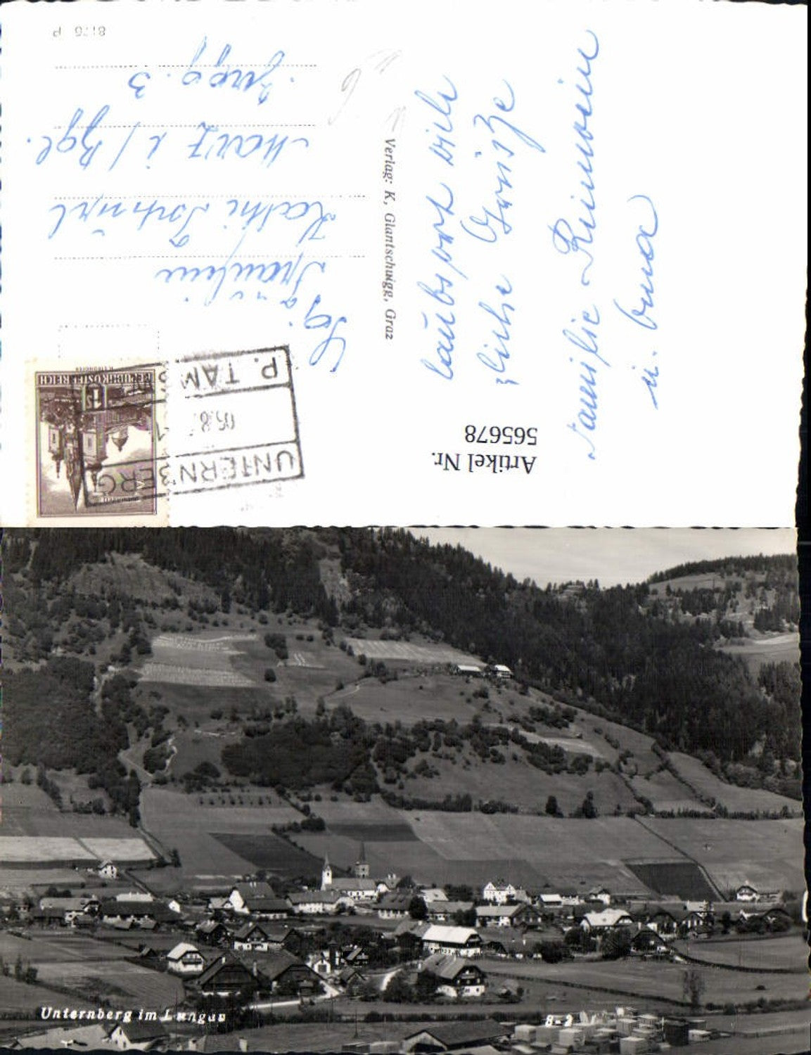 565678,Foto Ak Unternberg im Lungau