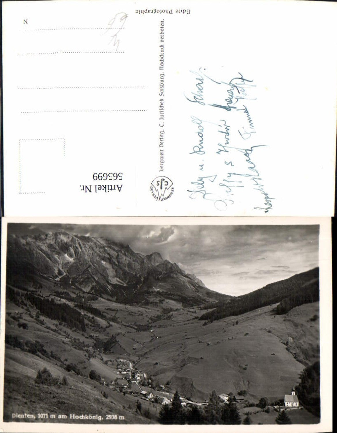 565699,Foto Ak Dienten am Hochkönig Totale