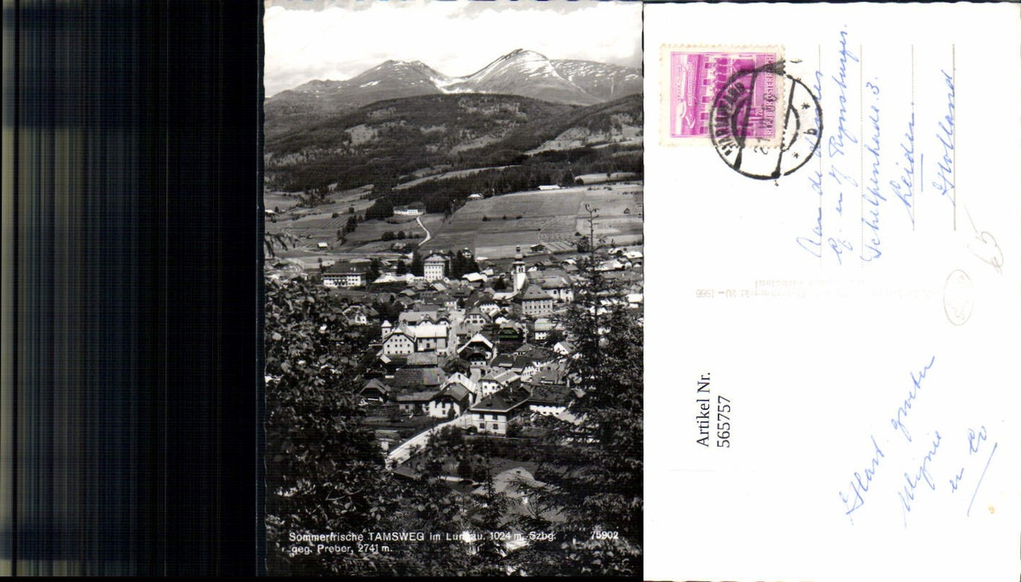 565757,Foto Ak Tamsweg Lungau geg. Preber
